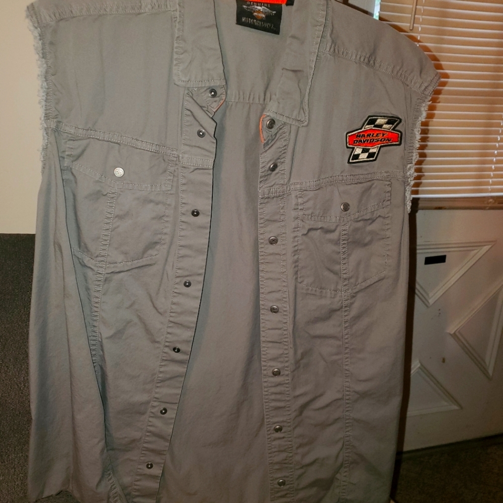 Mens Authentic Harley davidson blowout shirt